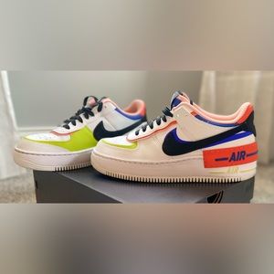 Nike AirForce 1 Shadow with box, size 8.5 women’s